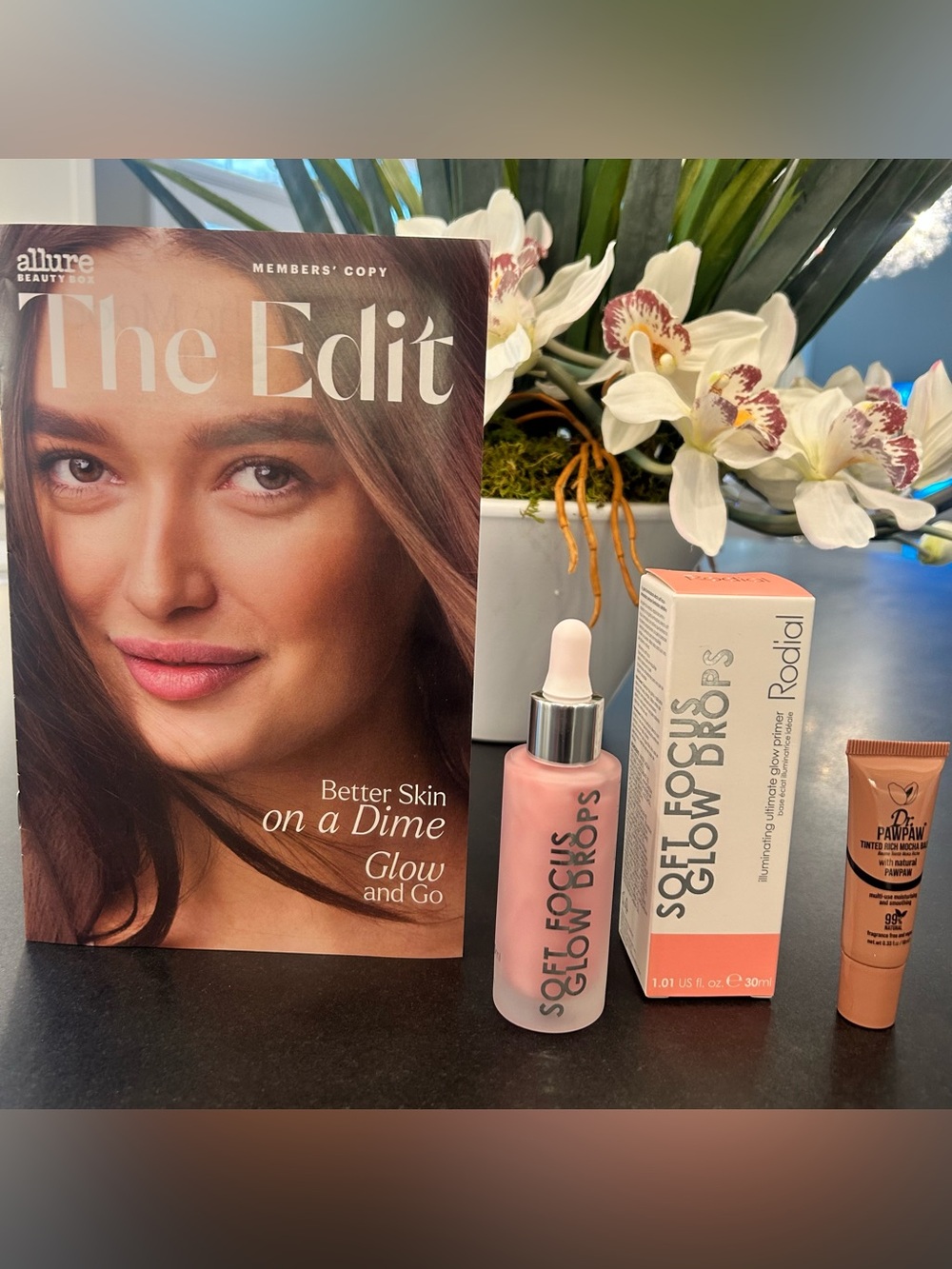 Rodial Soft Focus Glow Drops Liquid Highlighter 🆕 + Free Tinted Lip Balm Gift 🎁